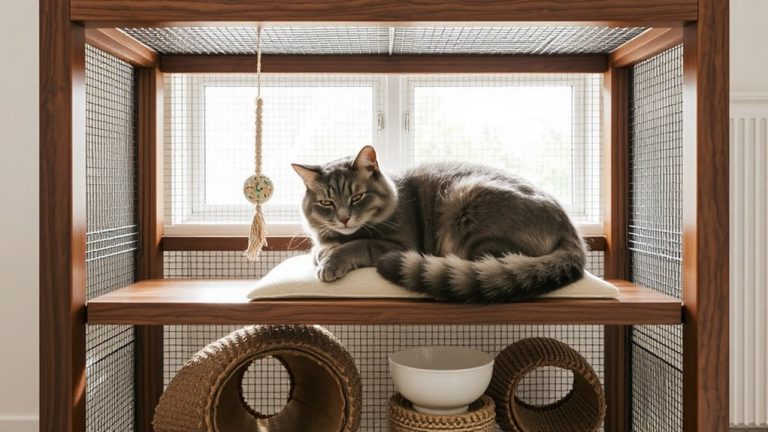 safe and happy cat cages