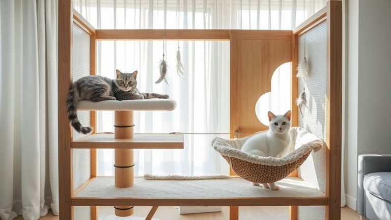 safe and happy cat playpens