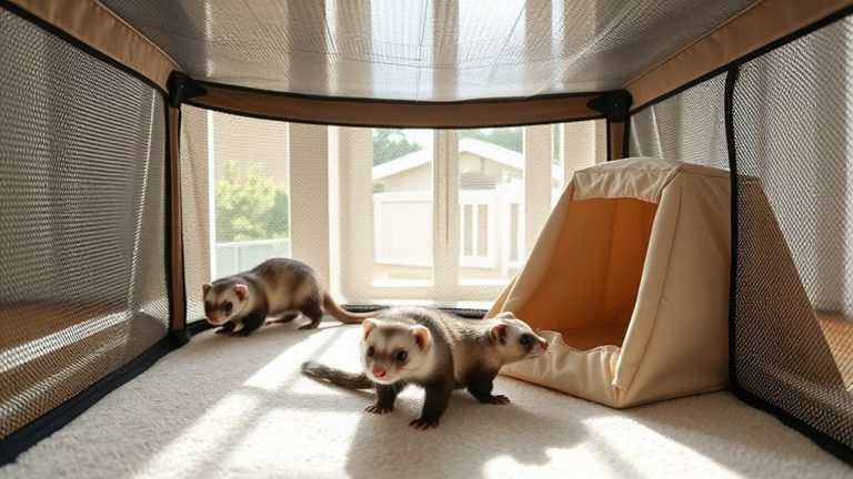 safe and happy ferret playpens