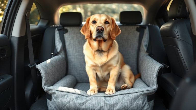 safe comfortable dog car seats