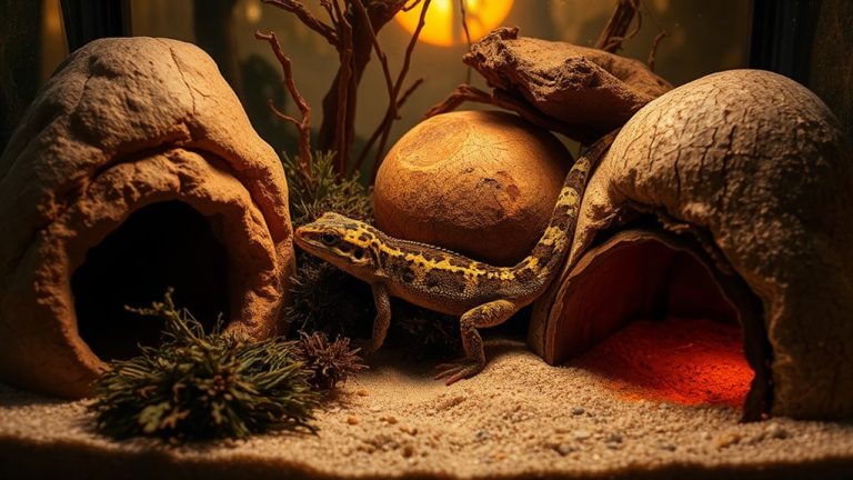 safe comfortable hiding spots