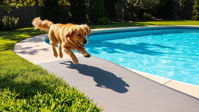 safe dog pool ramps