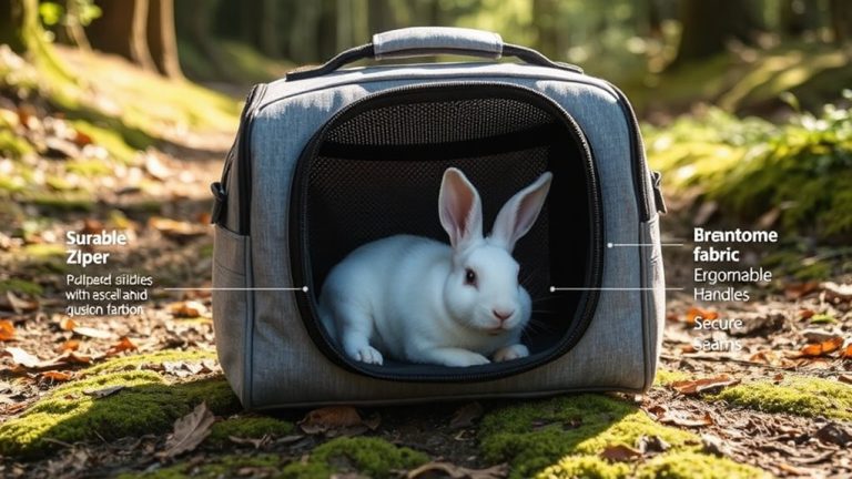 safe happy rabbit travel