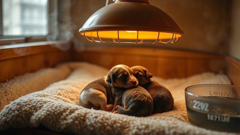 safe warmth for puppies