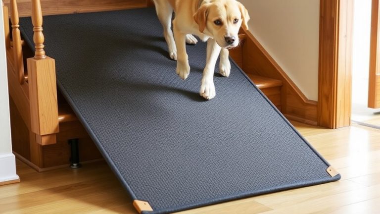 safer stairs with dog ramps
