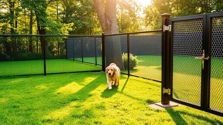 secure and happy yard