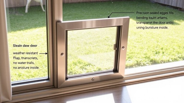 sliding glass door dog doors