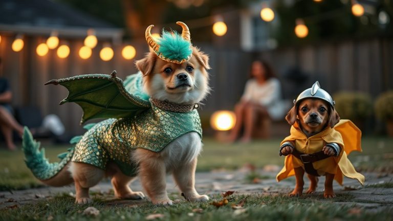 small dog costume highlights