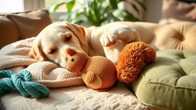 snuggle dog toys puppies love