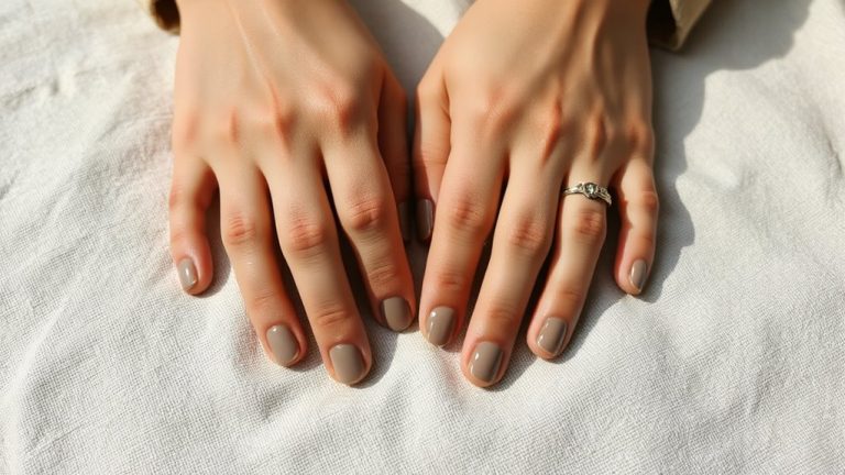 sophisticated taupe nail polish