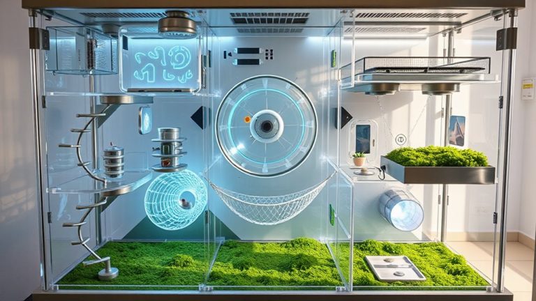 spacious stimulating robo hamster cages