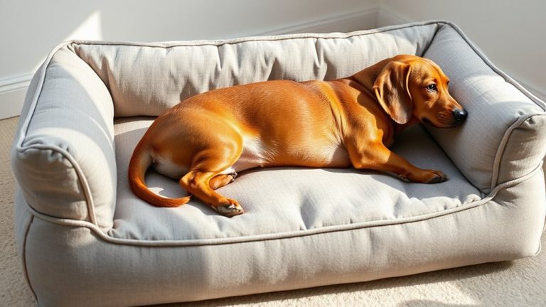 spine support dog beds