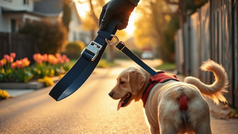 stress free puppy walking leash