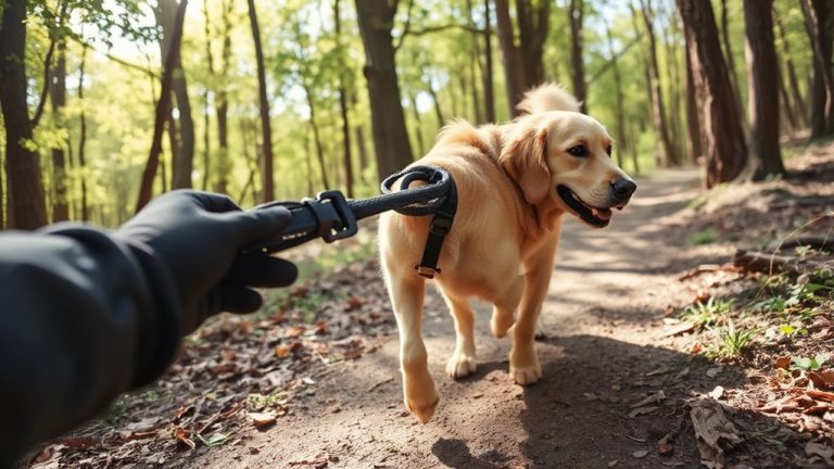 strong leashes for golden retrievers