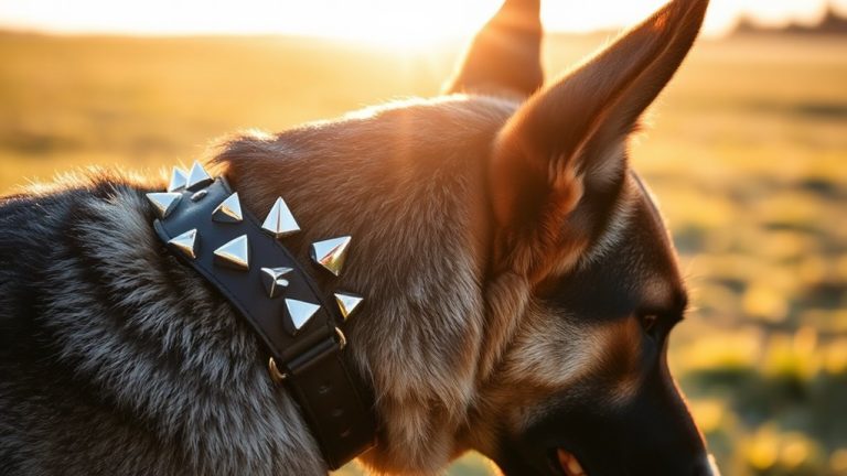 stylish and strong spike collars