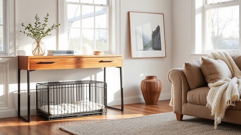stylish dog crates for homes