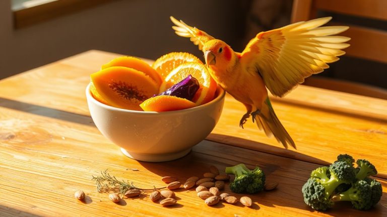 sun conure vibrant health food