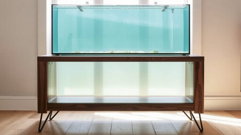 top aquarium stand support