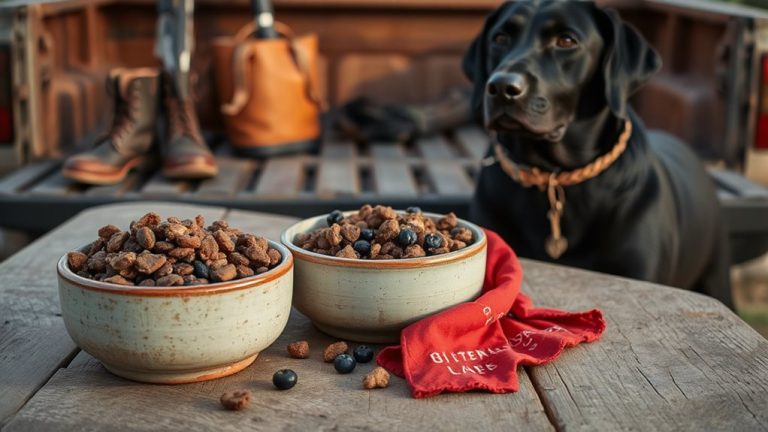top dog foods for hunters