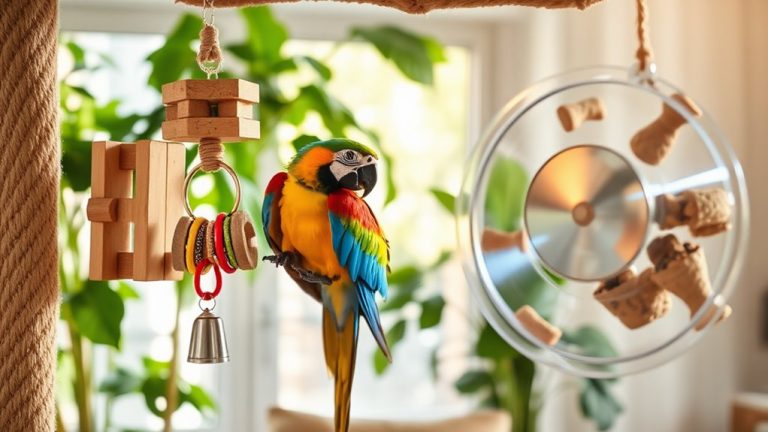 top parrot toys for long entertainment