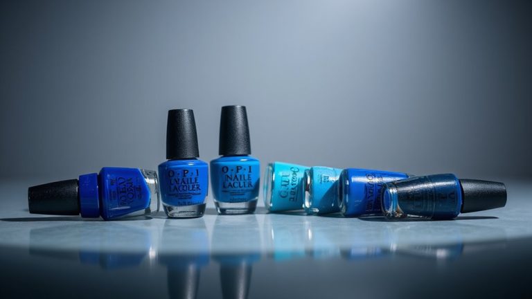 top rated opi blue lacquers