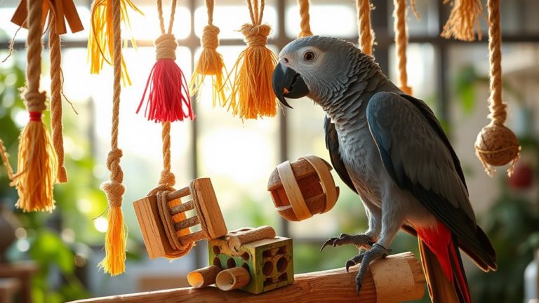 toys for african grey stimulation