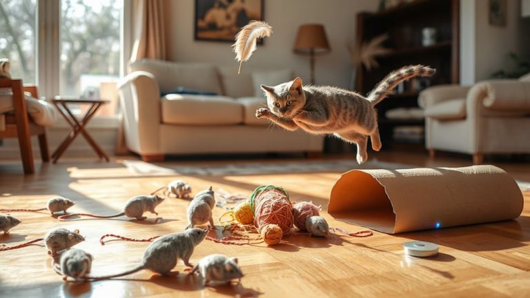 toys that motivate lazy cats