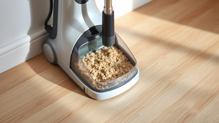 vacuum cat litter efficiently