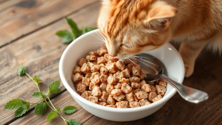 vet approved cat food breath solution