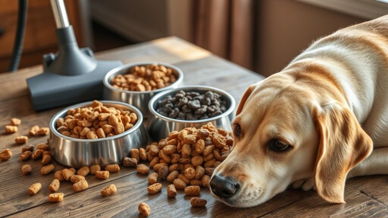 vet approved dog food for less shedding
