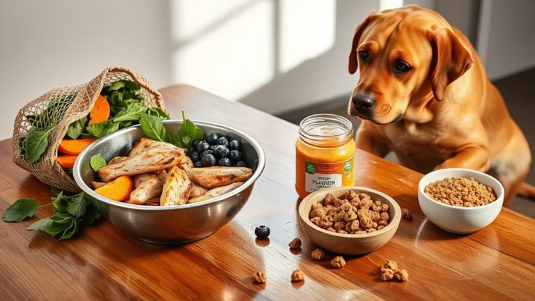 vet approved muscle building dog food