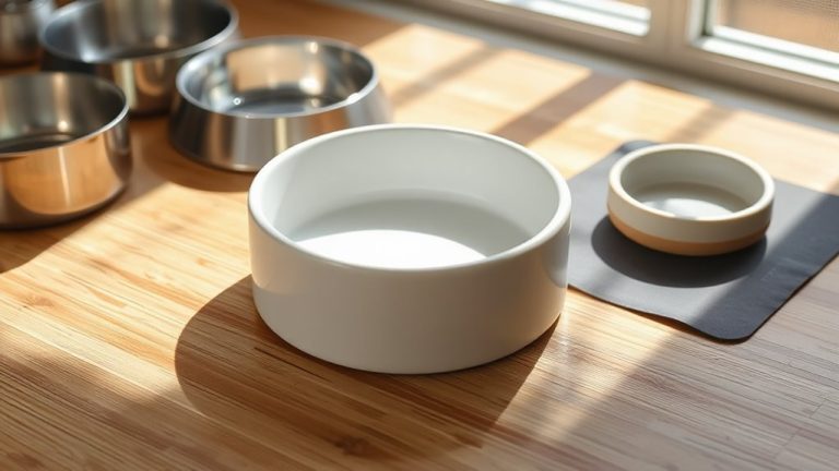 vet recommended cat bowl materials