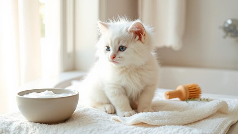 vet recommended kitten shampoos for soft coats