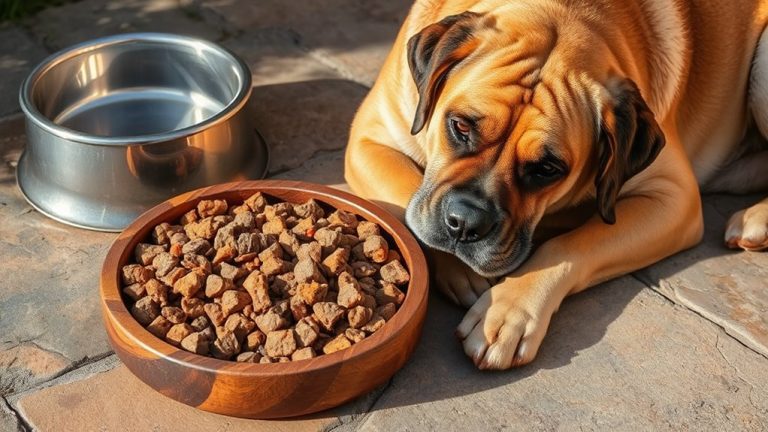 veterinarian recommended english mastiff dog food