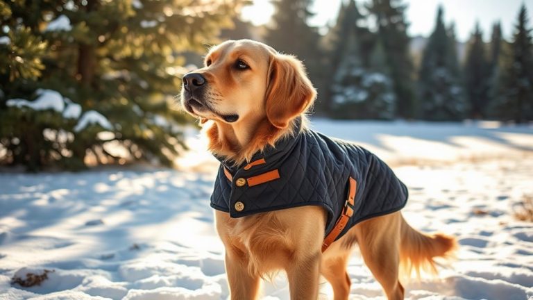 warm and stylish dog coats