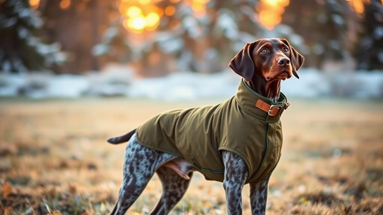 warm durable coats for pointers