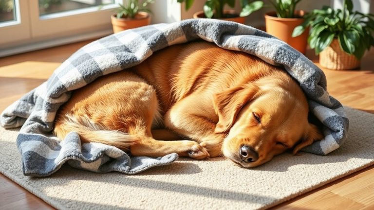 weighted blankets for anxious dogs