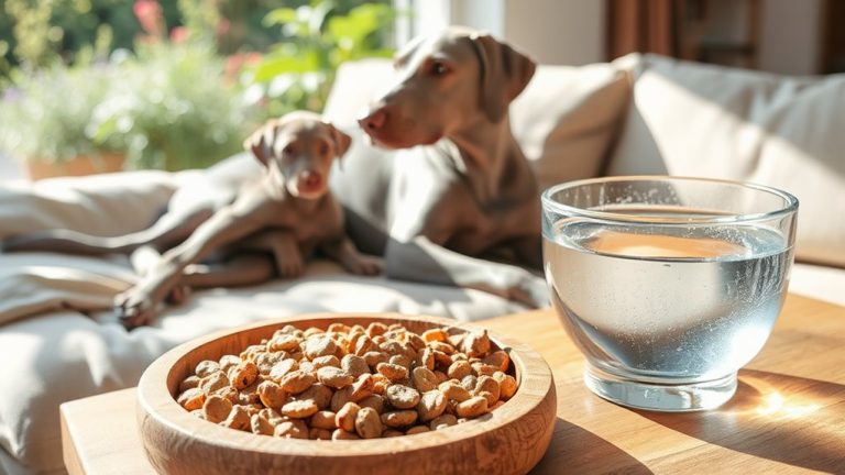 weimaraner puppy adult nutrition