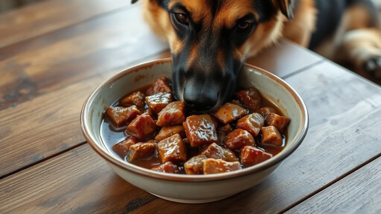 wet dog food for german shepherds